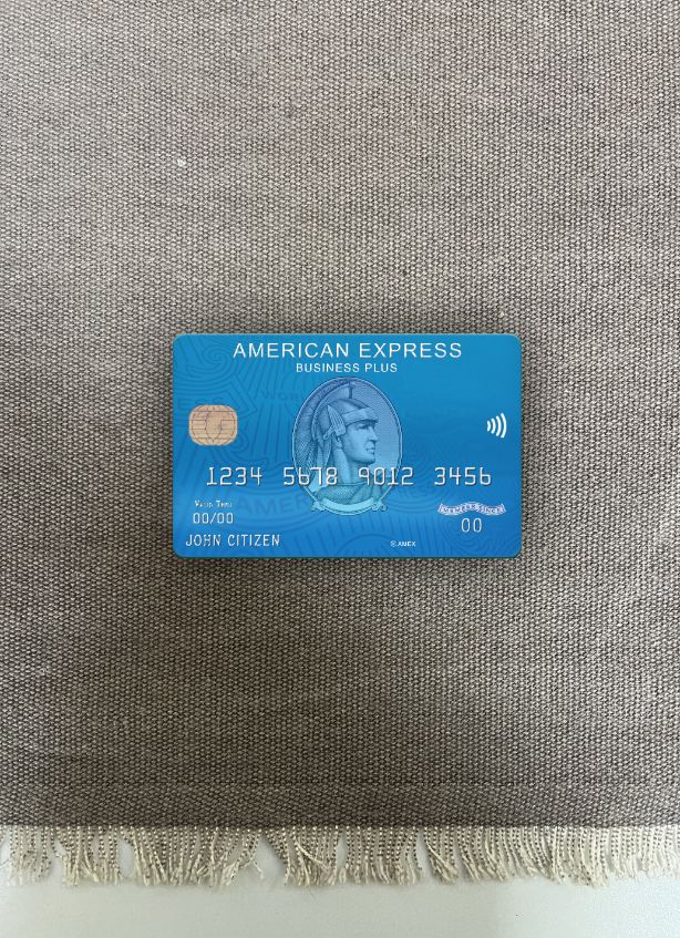 Download USA Citizens bank amex blue business plus card photolook front Photoshop template